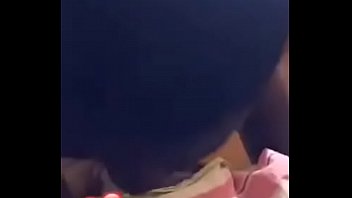 African guy licked his girlfriend for the first time and the feelings was great