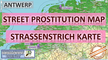 Street Prostitution Map of Antwerp, Belgium with Indication where to find Streetworkers, Freelancers and Brothels. Also we show you the Bar, Nightlife and Red Light District in the City.